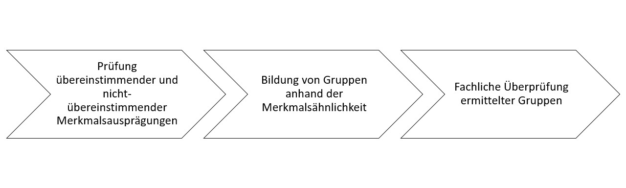 Vorgehensweise bei der Clusteranalyse | Datenbank Lexikon