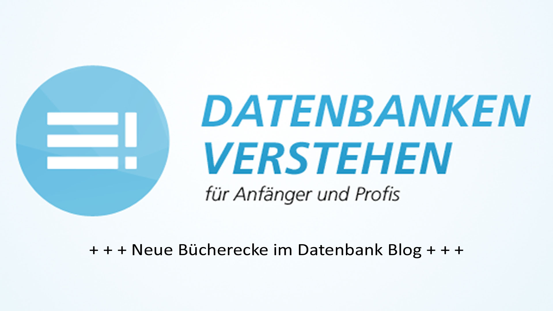 Neue Bücherecke im Datenbank Blog | Datenbank Blog